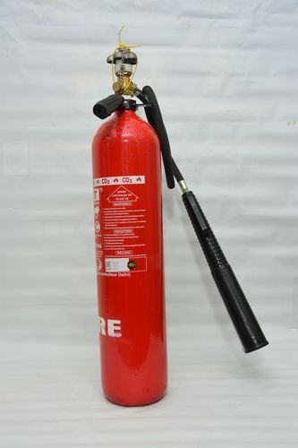 Red Co2 Cylinder Fire Extinguisher