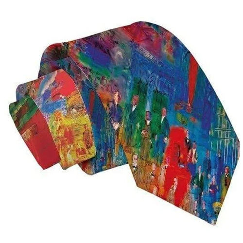 Multicolor Customized Logo Ties