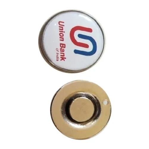 Magnetic Printed Logo Laple Pin