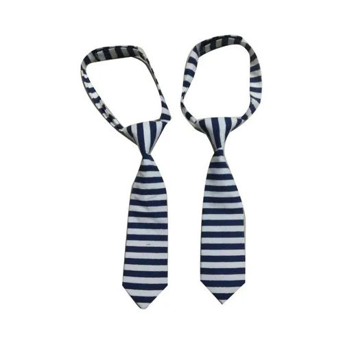 Kids Striped School Uniforms Tie Collar Style: Standard