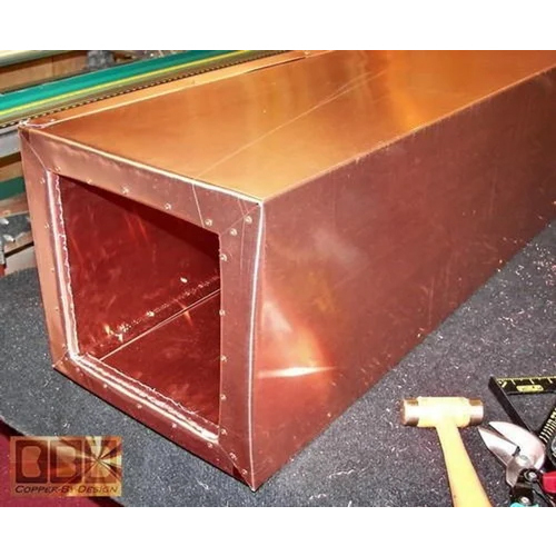 Round Metal Copper Square Pipe