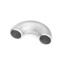 Monel Tube Fittings - Nickel-copper Alloy, Silvery Metallic Color, 550 Mpa Tensile Strength, Corrosion Resistant, Elbow Shape