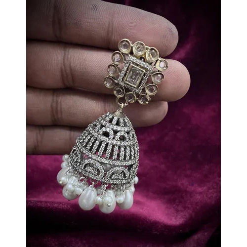 Victorian CZ Jewelry Earrings