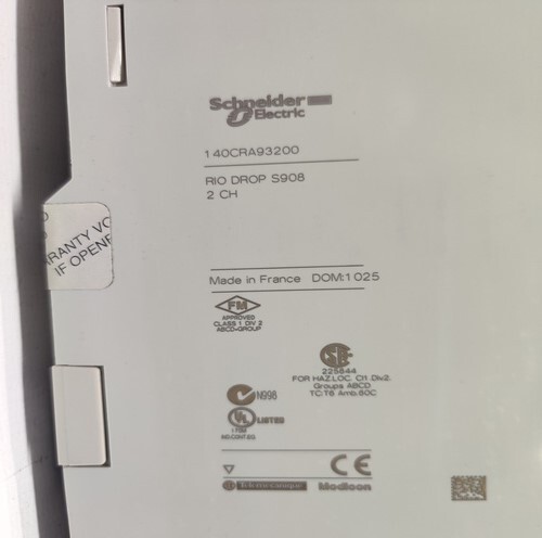 SCHNEIDER ELECTRIC 140CRA93200 REMOTE I/O DROP ADAPTOR MODULE
