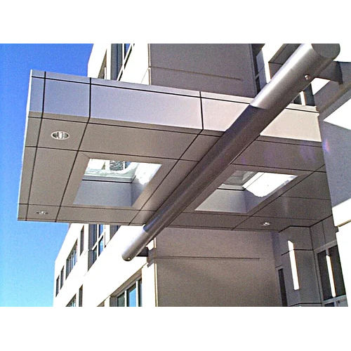 Canopy In Aluminum Composite Panel Application: Commercial