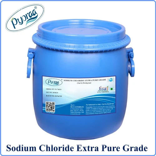 Extra Pure Grade Sodium Chloride