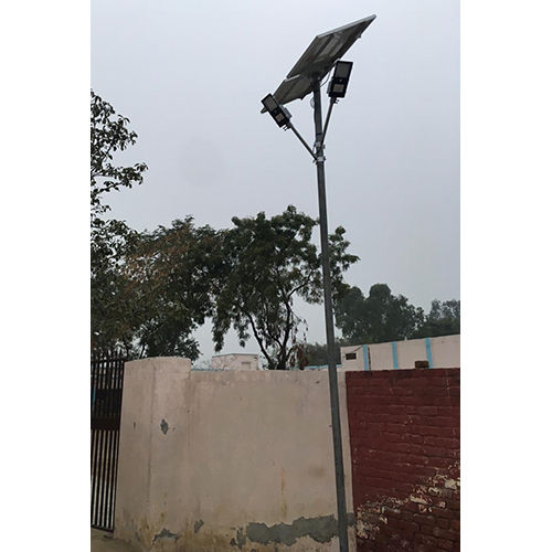 Silver 30Watt Integrated Solar Street Light Plastic