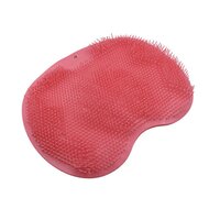 SILICONE BATH MASSAGE CUSHION WITH SUCTION CUP SHOWER FOOT SCUBBER BRUSH FOOT BATH MAT SCRUBBER