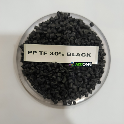 PP TF 30% Black Plastic Pellets Polypropylene Polymer