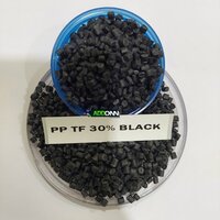 PP TF 30% Black Plastic Pellets Polypropylene Polymer