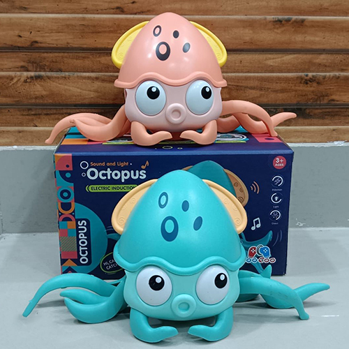 QC-2Y Sound And Light Octopus Toy