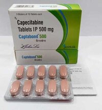 Capecitabine Tablets - Oral Antineoplastic Agent, 500mg Strength , Precision-engineered For Targeted Cancer Treatment