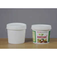 5 Ltr Round Paint Container - Color: White