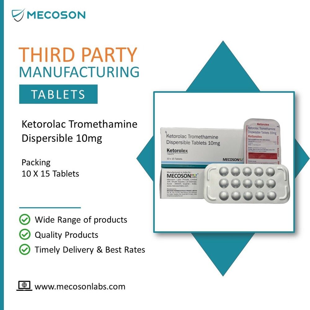 Ketorolac 10mg Dispersible Tab