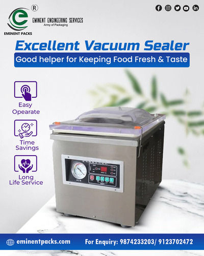 Vacuum Sealing Machine Accuracy: High  %