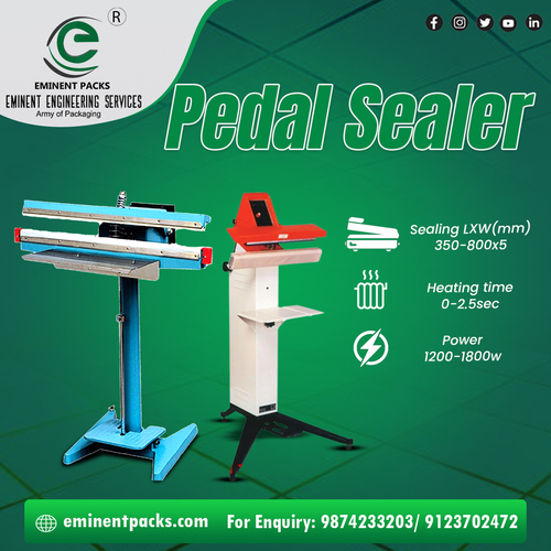 Pedal Sealer Machine