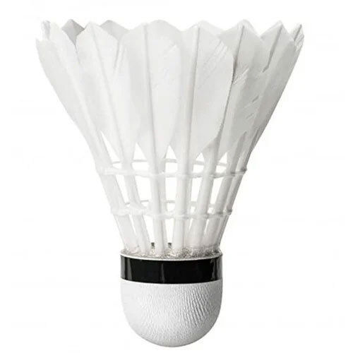 White Pari Badminton Shuttlecock