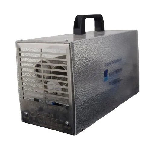 Silver Portable Ozone Air Generator