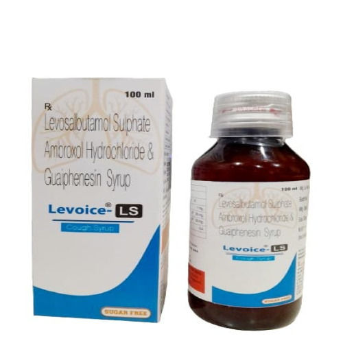 levosalbutamol ambroxol hydrochloride and guaiphenesin syrup