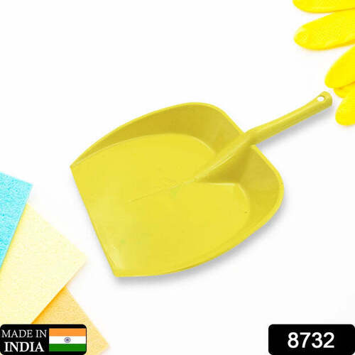 DUSTPAN WITH LONG HANDLE DUST COLLECTION DUST PAN TRAY FOR KITCHEN HOME