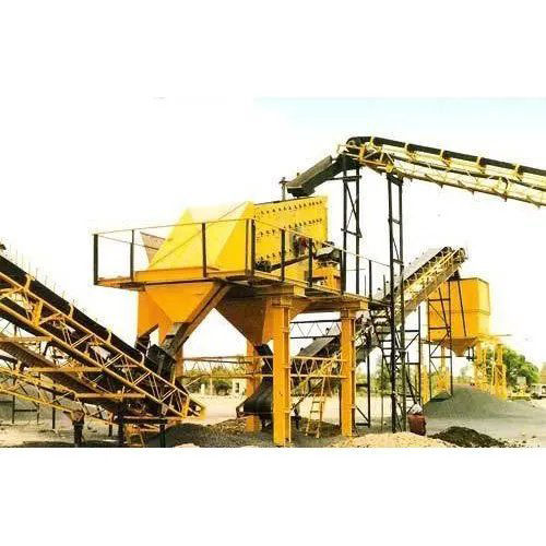 Mobile Crusher Plant - Metal Construction, Electric Drive, Automatic Control System | Human Machine Interface, Warranty Included