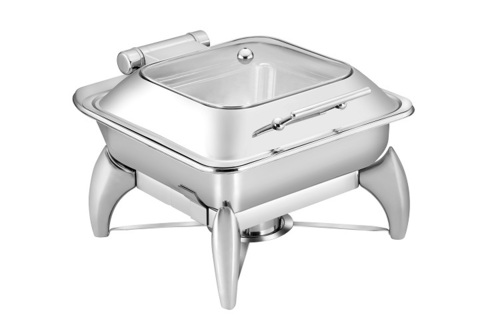7 ltrs. Round chafing dish with smart leg