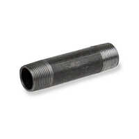 Carbon Steel Nipple - Various Sizes & Thickness | Welded Round Design, Durable & Corrosion Resistant For Industrial Applications