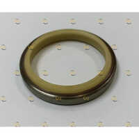 Metal Wiper Seal - Steel With Nbr Coating , Round Shape, Hardness 50-60 Shore A, Operating Temperature -30â°c To 120â°c, Ideal For Hydraulic Cylinders