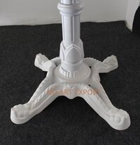 Round Outdoor Marble Garden Dining Table