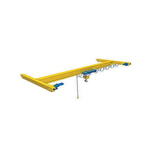 Yellow & Blue Bridge Single Girder Eot Crane