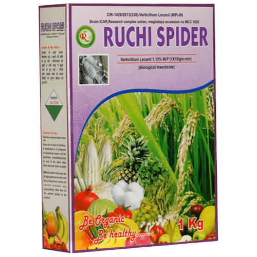 Ruchi Spider Biological Insecticide Application: Agriculture