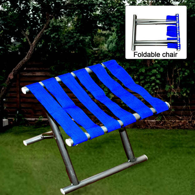 FOLDING BEACH TOOL BEST FOLDING STOOL PORTABLE TRAVEL TRAIN CHAIR OUTDOOR REST SEAT FISHING BEACH PICNIC HIKING BACKPACKING STOOL