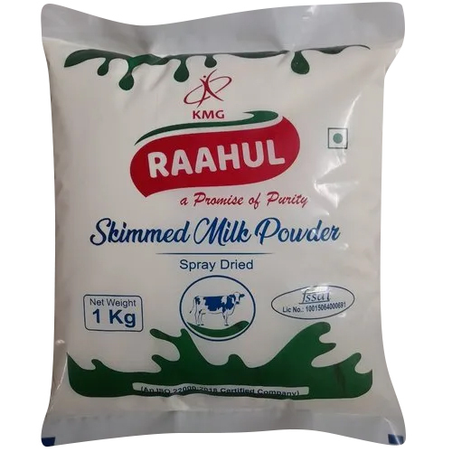 1kg Raahul Skimmed Milk Powder - Dried Skimmed Milk, Vacuum Pack | Original Flavor, Ideal for Baking and Cooking