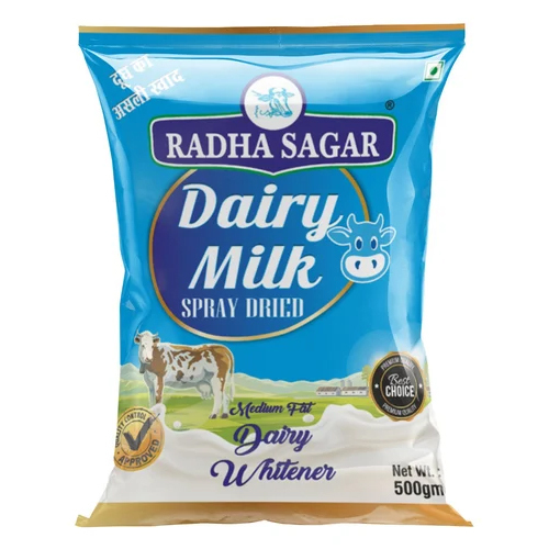 500g Radha Sagar Dairy Whitener - Dried Skimmed Milk, Original Flavor | Vacuum Pack for Enhanced Freshness and Convenience