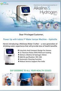 Alkaline Water Ionizer - Full Set