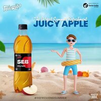 160 ML SEB Natural  Apple Soft Drink