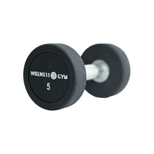 WG ACR 500 RUBBERISED DUMBELL (5 KG)