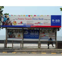 Stainless Steel Bus Stop Shelter