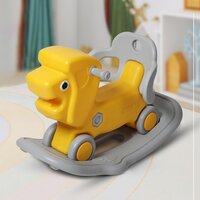 2 in 1 Baby Leo Ride-On Cum Rocker Toy for Kids