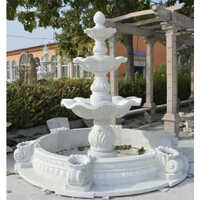 Marble Water Fountain Outdoor Decorative Water Fountain Outdoor - Color: Customised
