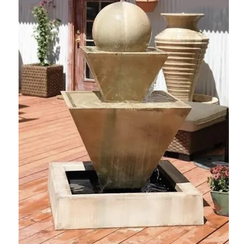 Sand Stone Water Fountain For Outdoor And Indoor