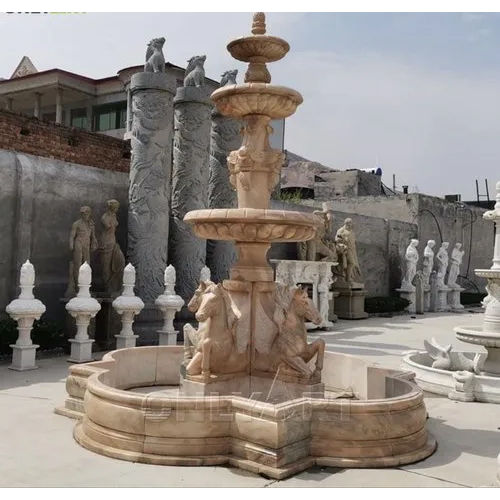 Sand Stone Water Fountain Outdoor