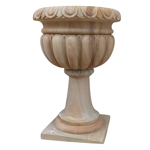 Marble Modern Tulsi Pot