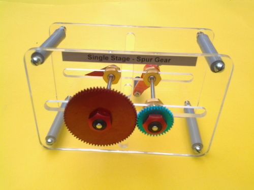 Single stage spur gear For Engineering Lab / School Lab Model