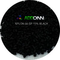 Reprocessed Nylon 66 GF 15% Black Pllastic Pellets