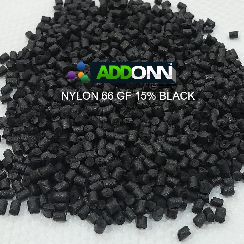 Reprocessed Nylon 66 GF 15% Black Pllastic Pellets