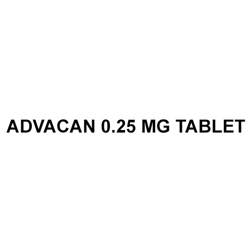 Advacan 0.25 mg Tablet