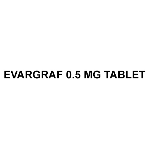 Evargraf 0.5 mg Tablet