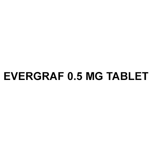 Evergraf 0.5 mg Tablet