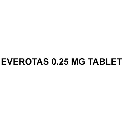 Everotas 0.25 mg Tablet